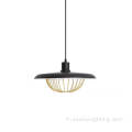 Shade industrielle de fer rétro E27 Pendant Light